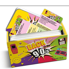 Back to the 90s. Il grande quiz sugli anni Novanta. Con 50 Carte
