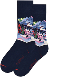 Art Sox. Davos in Snow - Kirchner. Size EU 40-46