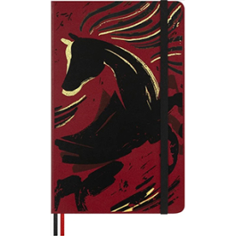 Moleskine Ruled Notebook Large Horse Woodcut