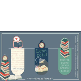 Segnalibri magnetici "Libri"