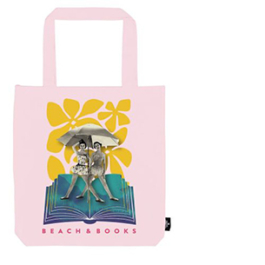 Beach and Books. Shopper. 39x42