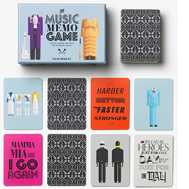 The Music memo game. Memory game