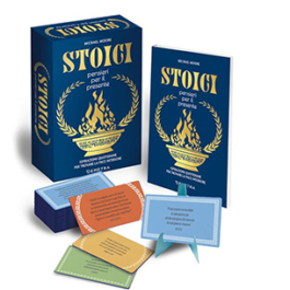 Stoici. Pensieri per il presente. Ispirazioni quotidiane per trovare la pace interiore. Con 52 Carte