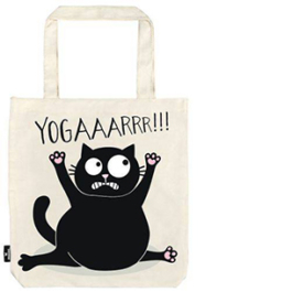 Ed, the Cat. Shopper. Yogaaarrr!!!. 39x42