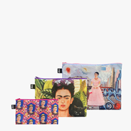 Zip Pockets Set Frida Kahlo
