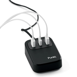 Punkt. Caricatore con 3 porte USB. UC01.