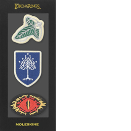 Moleskine Patch Il Signore degli Anelli - Set di 3