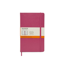 Moleskine Large Ruled Berry Rose. Hard Cover