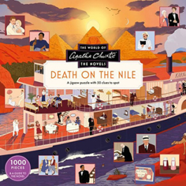 The World of Agatha Christie: Death on the Nile. A 1000-piece jigsaw puzzle with 50 clues to spot