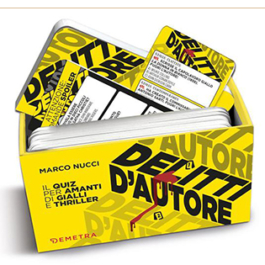 Delitti d'autore. Il quiz per gli amanti di gialli e thriller. Con Carte