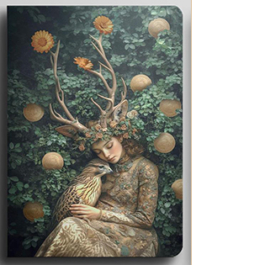 Foresta magica. Notebook vivida