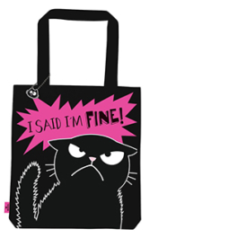 Shopper Ed, the Cat. I said I'm Fine!. 39x42