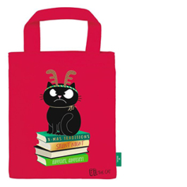 Borsa portalibro. Ed, The Cat XMas