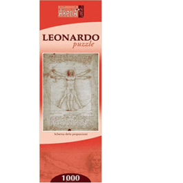 Puzzle Leonardo. Schema delle proporzioni. 1000 pz