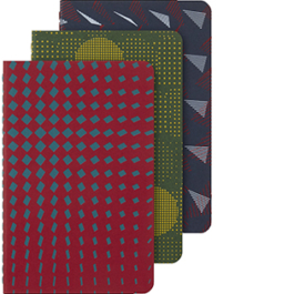 Moleskine Ideas in Motion Cahier Journals. Set of 3, Ruled