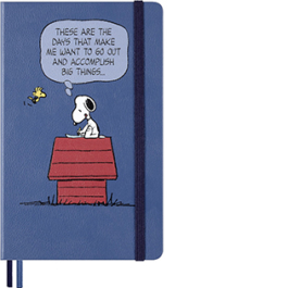 Peanuts Notebook Large, Ruled, Hard Cover