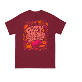 Cozy Reading Season. T-Shirt. Taglia S
